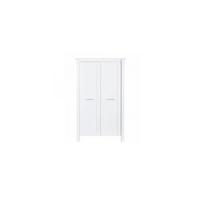 Europe Baby Como Wardrobe 2 Doors-White