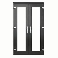 Euramax Upvc French Door Grey 5ft