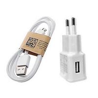 eu ac home charger with 100cm micro usb data sync cable for samsung hu ...