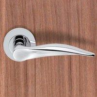 european da5 dali lever latch handles on round rose