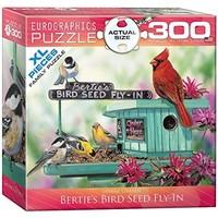 eurographics berties bird seed fly inn by janene grende puzzle xl 300  ...