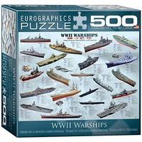 Eurographics World War II Warships MO Puzzle (500 Pieces)
