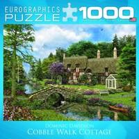 Eurographics 8 x 8-inch Box Cobble Walk Cottage MO Puzzle (1000 Pieces)