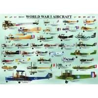 Eurographics WWI Aircraft Puzzle (1000 Pieces)