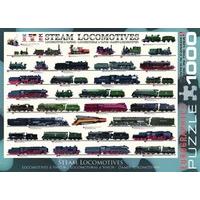 Eurographics Steam Locomotives Puzzle (1000 Pieces)