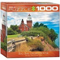 eurographics big bay lighthouse big bay mi puzzle 1000 piece