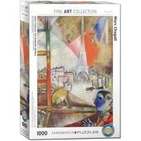 eurographics marc chagall paris through the window puzzle 1000 piece m ...