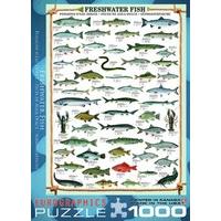 Eurographics Freshwater Fish Puzzle (1000 Pieces)