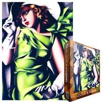 Eurographics Young Girl in Green by Tamara De Lempicka Puzzle (1000 Pieces)