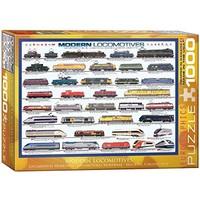 eurographics modern locomotives puzzle 1000 pieces