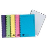 Europa Notemaker Sidebound Ruled A4 Book, 500 micron - Assorted Colours, Pack of 10