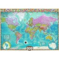 eurographics eg60000557 map of the world puzzle 1000 pieces