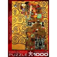 eurographics the fulfillment by gustav klimt puzzle 1000 pieces