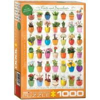 Eurographics Cactus and Succulents Puzzle (1000 Pieces)