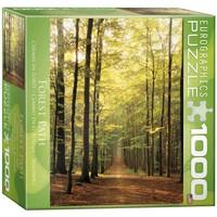 eurographics 8 x 8 inch box forest path mo puzzle 1000 pieces