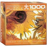 Eurographics Twelve Sunflowers by Vincent Van Gogh Puzzle (1000 Pieces)