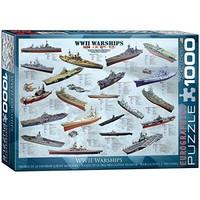 eurographics wwii warships puzzle 1000 pieces