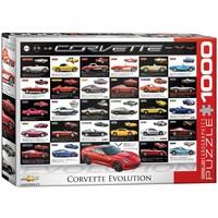 Eurographics Corvette Evolution Puzzle (1000-Piece)