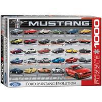 eurographics ford mustang evolution 50th anniversary ls puzzle 1000 pi ...