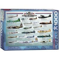 Eurographics Allied Air Command World War II Bombers Puzzle (1000 Pieces)