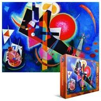 Eurographics In Blue by Wassily Kandinsky Puzzle (1000 Pieces)