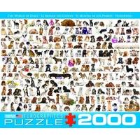 Eurographics the World of Dogs Puzzle (2000 Pieces)