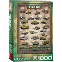Eurographics History of Tanks Puzzle (1000 Pieces)