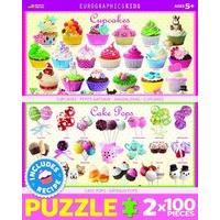 Eurographics Sweet Bundle Multipack Puzzle (2 x 100 Pieces)