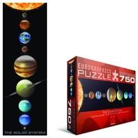 Eurographics the Solar System Puzzle (750 Pieces)