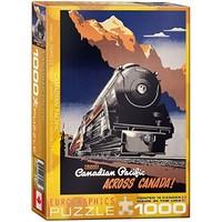 Eurographics Travel CP Across Canada by Peter Ewart Puzzle (1000 Pieces)