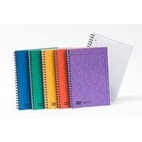 Europa 4860Z Notemaker Book Sidebound Ruled, 90 gsm, 120 Pages A4 - Assorted A, Pack of 10