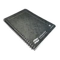 Europa Notemaker Book Sidebound Ruled 80gsm 120 Pages A4 Black Ref 486