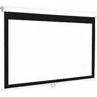 Euroscreen C2217-W - Connect - Euroscreen Connect Manual VA 210cm x 118cm Matt White - black borders