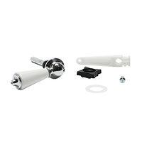 Euroflo By Fluidmaster Cistern Lever White Ceramic and Chrome Plate