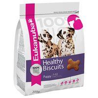 eukanuba healthy biscuits puppy junior saver pack 3 x 200g