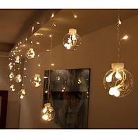 EU Plug Stars 220V 12LED Creative Small Bulb String Lights