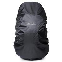 eurohike water repellent rucksack cover 55 75l black black