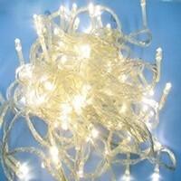 EU Plug Waterproof 10M 100LED Warm White Light LED Christmas Light Decoration String Light With Tail Plug (220V)
