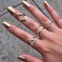 European Style Fashion Metal Wild Personality Ring Set