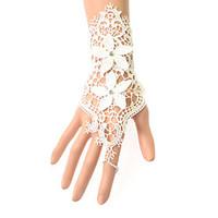 European Style Fashion Vintage Lace Bridal Jewelry Bracelet With Ring