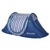 eurohike nautical pop up sd 2 man tent blue