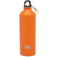 eurohike aqua 075l aluminium water bottle orange orange