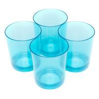 Eurohike Tumbler Glasses - 4 Pack - Blue, Blue