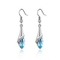 European Style Luxury Elegant Fashion Shiny Crystal Butterfly Earrings