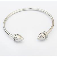 European And American Fashion Contracted Joker Conical Metal Bracelet