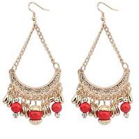 Europe and the United States arc Bohemia tassel earrings