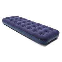 eurohike flocked airbed single navy