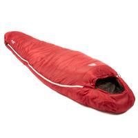 Eurohike Down 500 Mummy Sleeping Bag - Red, Red
