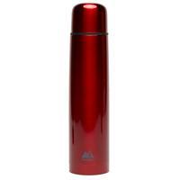 Eurohike Stainless Steel Flask - 1L - Red, Red