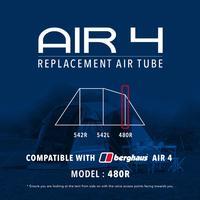 eurohike air 4 replacement air tube 480r assorted assorted